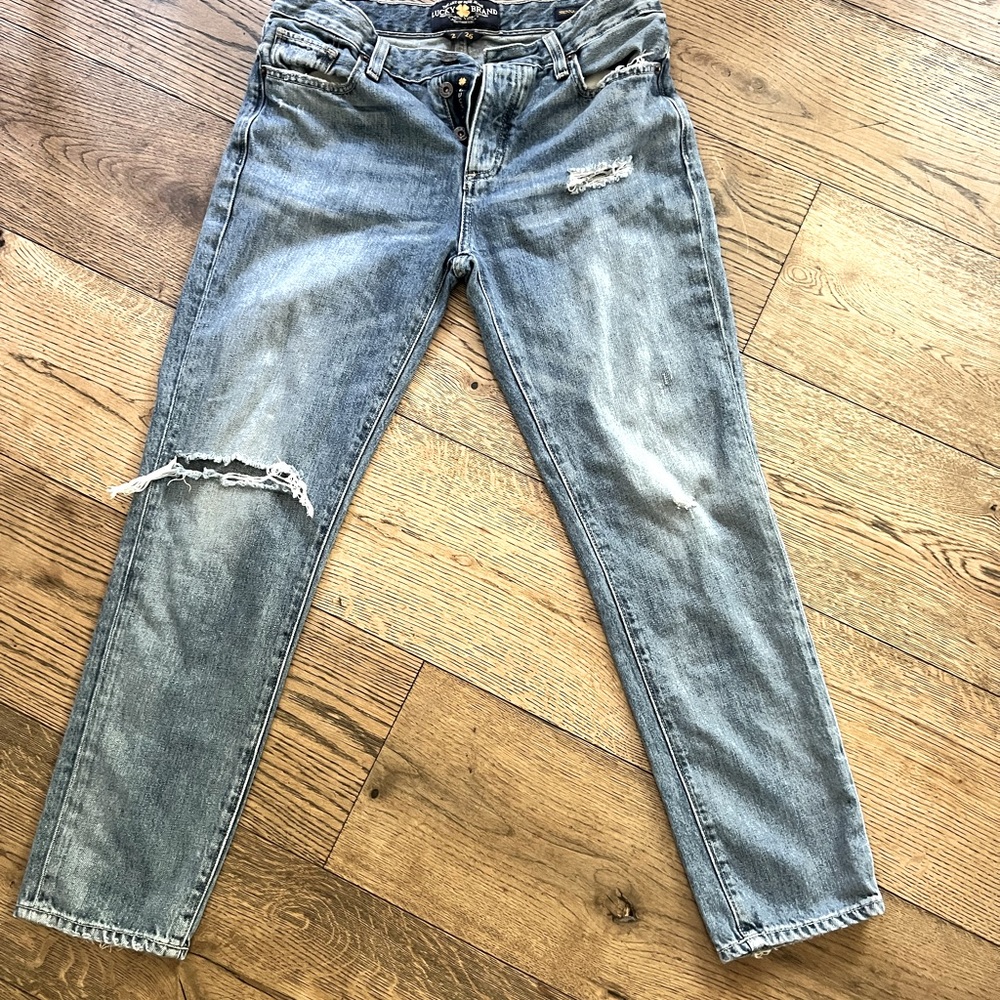 Lucky Brand Sienna slim boyfriend jeans
